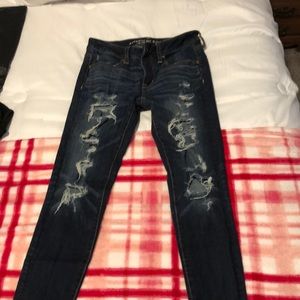 Ripped jeans from American eagle